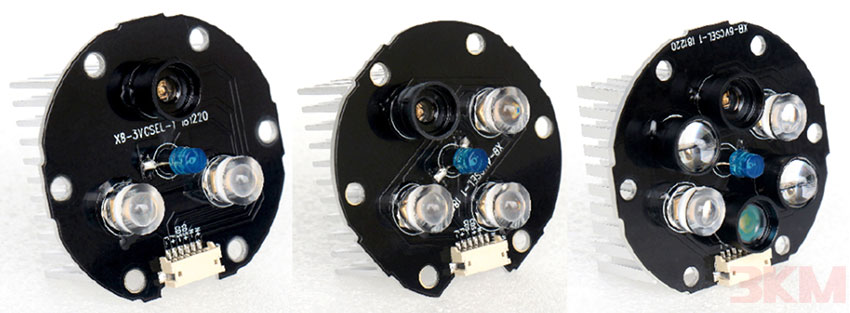 Explosion proof fixed focus infrared laser lights
