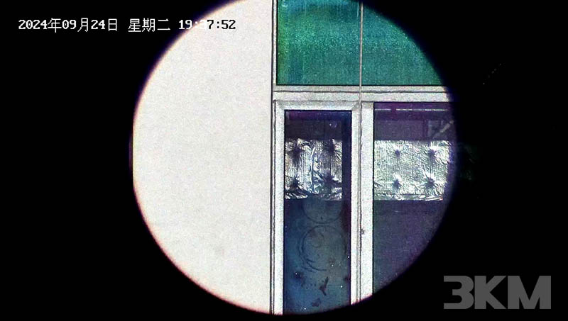 1790563195314196 3000米变焦白光激光补光灯现场测试成效